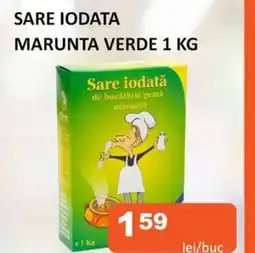 Unicarm Sare iodata marunta verde Ofertă