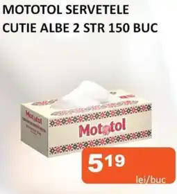 Unicarm Mototol servetele cutie albe Ofertă
