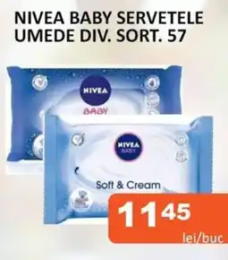 Unicarm Nivea baby servetele umede Ofertă