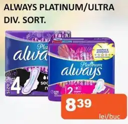 Unicarm Always platinum/ultra Ofertă