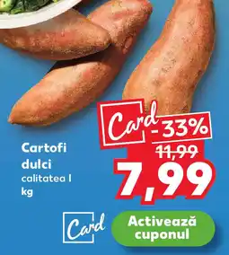 Kaufland Cartofi dulci Ofertă