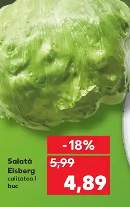 Kaufland Salată Eisberg Ofertă