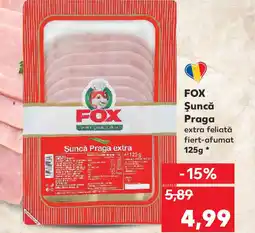 Kaufland FOX Şuncă Praga Ofertă
