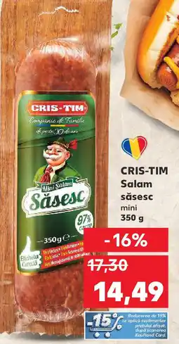 Kaufland CRIS-TIM Salam săsesc mini Ofertă