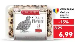 Kaufland OVO FARM Ouă de prepeliţă Ofertă