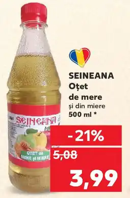Kaufland SEINEANA Oțet de mere şi din miere Ofertă