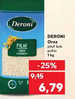 Kaufland DERONI Orez pilaf bob pufos Ofertă