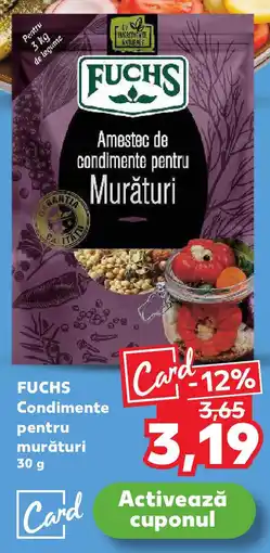 Kaufland FUCHS Condimente pentru murături Ofertă