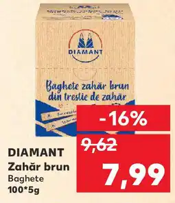 Kaufland DIAMANT Zahăr brun Baghete Ofertă