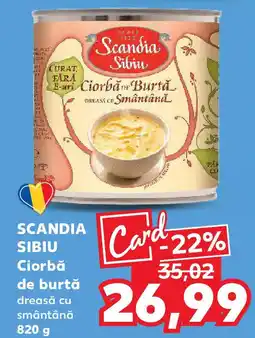 Kaufland SCANDIA SIBIU Ciorbă de burtă Ofertă