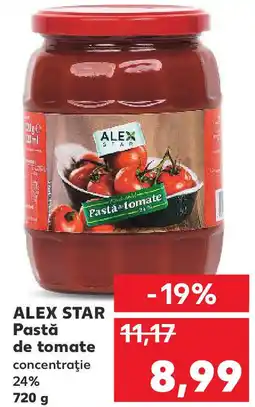 Kaufland ALEX STAR Pastă de tomate Ofertă