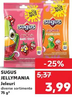 Kaufland SUGUS JELLYMANIA Jeleuri Ofertă