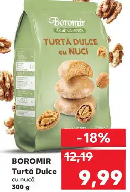 Kaufland BOROMIR Turtă Dulce cu nucă Ofertă