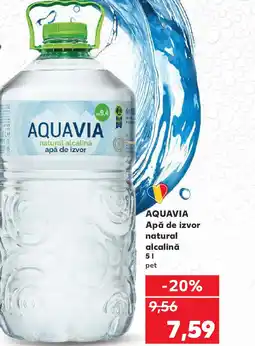Kaufland AQUAVIA Apă de izvor natural alcalină Ofertă