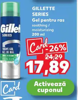 Kaufland GILLETTE SERIES Gel pentru ras Ofertă