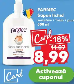 Kaufland FARMEC Săpun lichid Ofertă