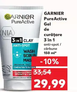 Kaufland GARNIER Pure Active Gel curăţare Ofertă