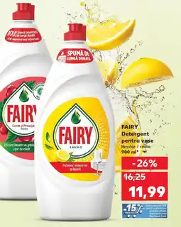 Kaufland FAIRY Detergent pentru vaše lămâie / rodie Ofertă