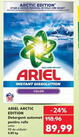 Kaufland ARIEL ARCTIC EDITION Detergent automat pentru rufe Ofertă