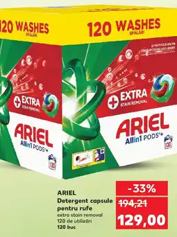 Kaufland ARIEL Detergent capsule pentru rufe Ofertă