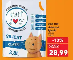 Kaufland CAT JOY Asternut igienic silicat Ofertă