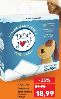 Kaufland DOG JOY Covorase absorbante Ofertă