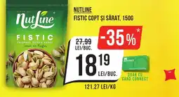 Mega Image NUTLINE Fistic copt și sărat Ofertă