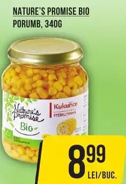Mega Image Nature's promise bio porumb Ofertă