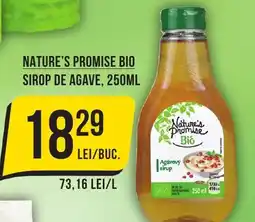 Mega Image Nature's promise bio sirop de agave Ofertă