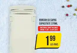 Mega Image Borcan cu capac capacitate Ofertă