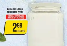 Mega Image Borcan cu capac capacitate Ofertă