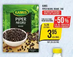 Mega Image Kamis piper negru, boabe Ofertă