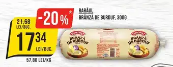 Mega Image Rarăul branza de burduf Ofertă