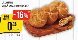 Mega Image La lorraine chiflă kaiser cu susan Ofertă