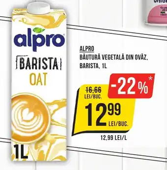 Mega Image Alpro băutură vegetală din ovăz, barista Ofertă