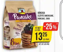 Mega Image Baneasa clătite americane, pancake Ofertă