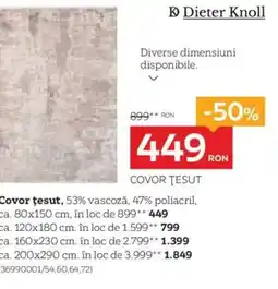 XXXLutz Covor ţesut Ofertă