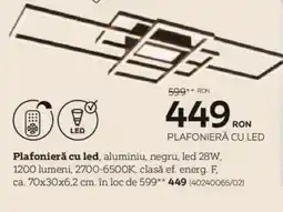 XXXLutz Plafonieră cu led Ofertă