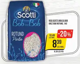 Mega Image Riso Scotti Bob cu bob orez bob rotund Ofertă