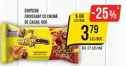Mega Image Chipicao croissant cu cremă de cacao Ofertă