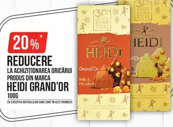 Mega Image HEIDI Grand 'Or Ofertă