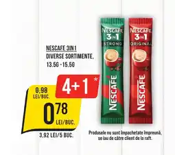 Mega Image Nescafe 3 In 1 Ofertă