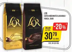 Mega Image L'OR Cafea măcinată classique/ forza Ofertă