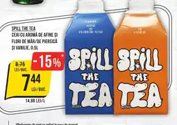 Mega Image SPILL THE TEA Ceai cu aromă de afine și flori de mår/de piersică și vanilie Ofertă