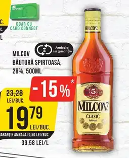 Mega Image MILCOV Băutură spirtoasă, 28% Ofertă