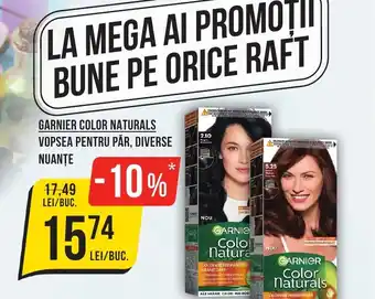 Mega Image GARNIER Color naturals vopsea pentru păr Ofertă
