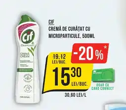 Mega Image CIF Cremă de curățat cu microparticule, Ofertă
