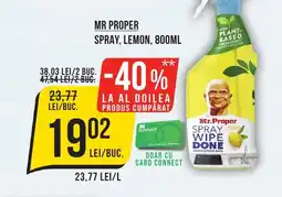 Mega Image MR PROPER Spray, lemon Ofertă