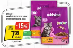 Mega Image WHISKAS Hrană uscată pentru pisici Ofertă