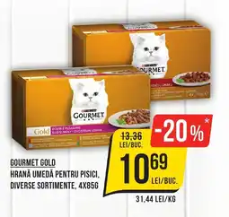 Mega Image Gourmet Gold hrana umedă pentru pisici Ofertă